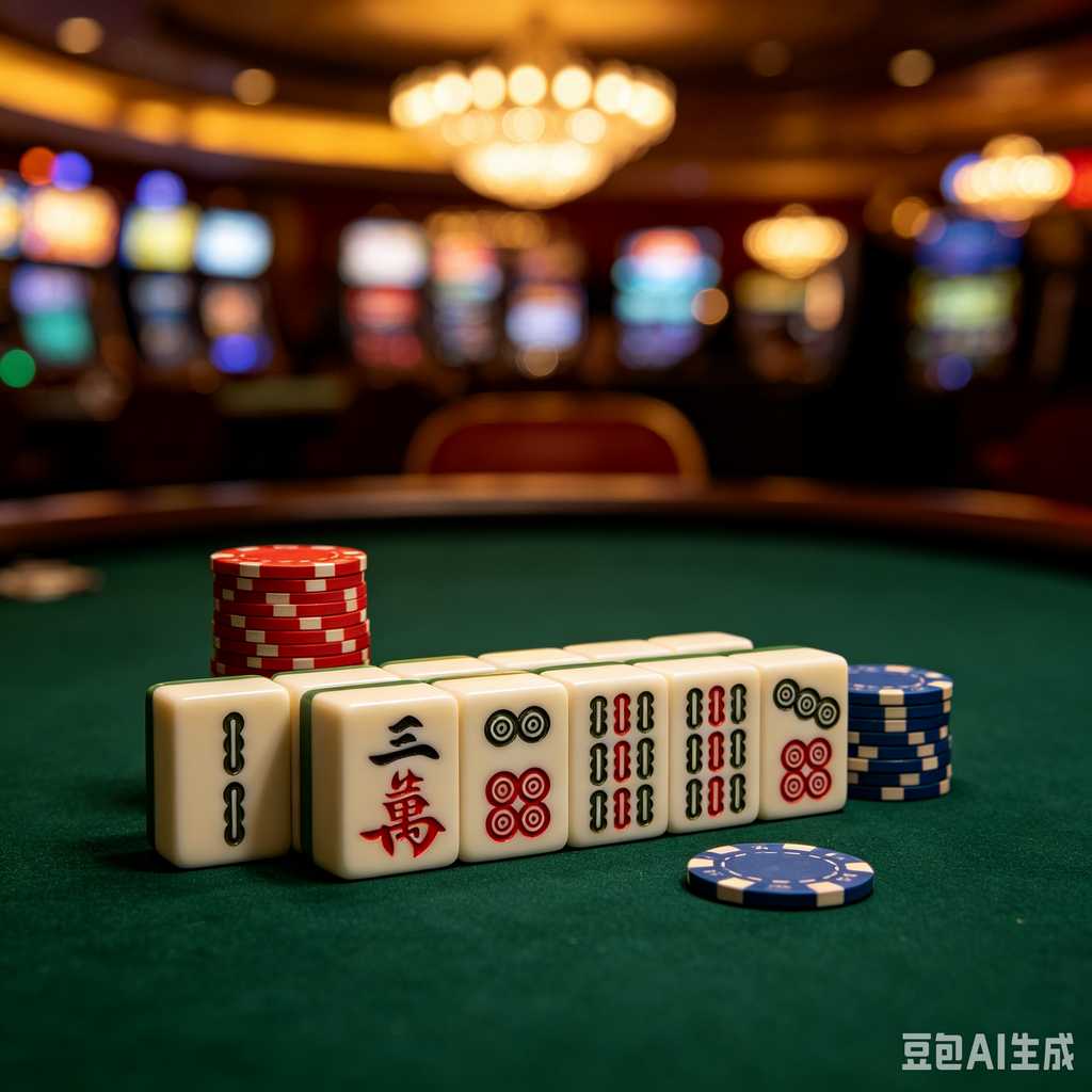 hand painted mahjong tiles