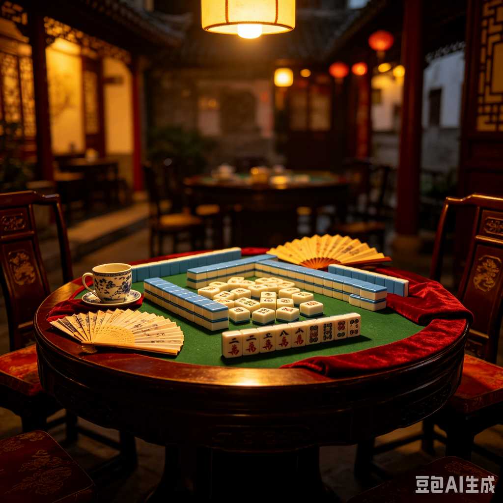 colorful mini mahjong tiles