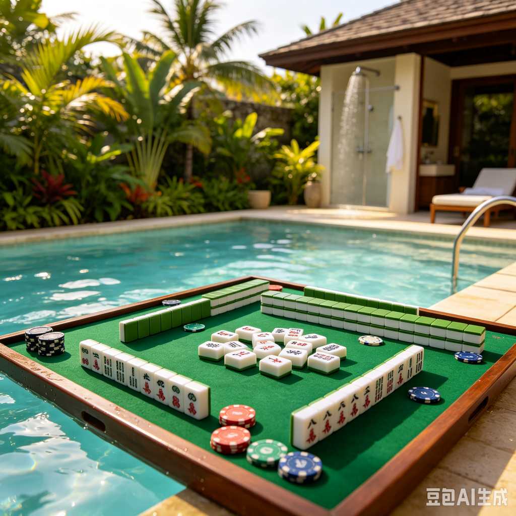 large print mahjong set